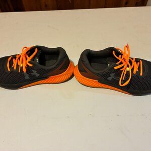 Under Armour Men's Charged Rogue 3 Road Running Shoe Black/Orange
